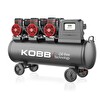 Kobb KBK100S 6.0HP 100 LT 8Bar Üç Motorlu Yağsız Sessiz Taşınabilir Hava Kompresörü