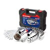 Workpro WP202528 3/8" Metrik/İnç 32 Parça CR-V Profesyonel Lokma ve Kombine Anahtar Takımı