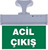 Evimdeyokyok SG071-D3 Çift Yönlü Askı Aparatlı Acil Yönlendirme Armatürü Acil Çıkış