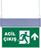 Evimdeyokyok SG051-Y3 Çift Yönlü Acil Yönlendirme Armatürü - Zincirli Acil Çıkış Yukarı