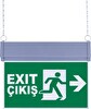 Evimdeyokyok SG051-S2 Çift Yönlü Acil Yönlendirme Armatürü - Zincirli Exit Çıkış Sağ-Sol