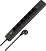 Brennenstuhl 6 Soketli 13.500A 20W Type-C PD & 20W USB-A Hızlı Şarj 2 M Akım Korumalı Priz