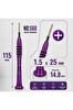 Piyatech 1.5 x 25 MM Cep Telefonu - Elektronik Tamir Aleti NO:668 Mor