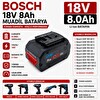 İnfostar Bosch 18v 8Ah Professional ProCORE 18V 8.0Ah ile Uyumlu Muadil Matkap Bataryası