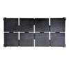 Bix 60W Katlanabilir Taşınabilir Güneş Paneli IP67 Suya Dayanıklı USB-A USB-C ve DC Çıkışlı Power Station Uyumlu Kamp Karavan