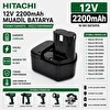 İnfostar Hitachi FWH12DC2 - FWH12DC3 - FWH12DC4 - FWH12DD ile Uyumlu Muadil Matkap Bataryası