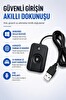 Coverzone ZR1343 Notebook ve PC Uyumlu 508 DPI ENT USB Parmak İzi Okuyucu