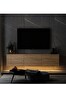 BMdekor TV Sehpası Norm Duvara Monte Atlantikçam LED Işıklı 160 CM