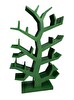 Bengi Ticaret Kitaplık 18144 Ahşap Ağaç Dalı Tek Parça Mdf Parlak Yeşil Lake Boya El Yapım