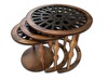 Bengi Ankara Mobilya Zigon St13808 Geometrik Osmanlı Motif Model Cnc Kesim Mdf Ayak El Yapım