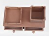 Bengi Ticaret Hobi Adn 90066 Dekoratif Kalemlik Set İkili Model Ham Mdf Ahşap Çekmece El Yapımı