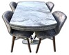 Bengi Ticaret Masa 12564 X Çapraz Metal Nikelaj Ayak Mdfaçıl Tabla Dökme Sünger Lily Sandaly