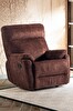 Niron Texas Baba Koltuğu Fonksiyonel Tekli Koltuk - Recliner TV Koltuğu Kahverengi