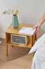 DigitHome Bambu Komodin Yan Sehpa JWFU-5392