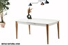Sweet Home 80x130 Ortadan Açılır MDF Mutfak Salon Yemek Odası Masası Gri