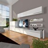 Decoraktiv Eko 6y MDF STD TV Sehpa Ünitesi - Parlak Beyaz