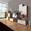 Decoraktiv Eko 6da SLM Dvd TV Sehpa Ünitesi - Ceviz Beyaz