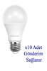 Panasonic 8.5W (60W) Led Ampul 2700K - Sarı Işık Tasarruflu Lamba 10 Adet