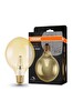 Osram Vintage 6.5W (55W) Dim Glop Rustik Ampul - Sarı Işığı Kısılabilir Dekoratif Lamba