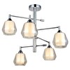 Lucea Palmela 5'li Krom Plafonyer 5xE27