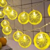 Evimdeyokyok 2 M 10 Led Pilli 2 Kademeli Limon Led Işık 6200-269