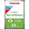 Toshiba S300 Surveillance HDWT31AUZSVA 10 TB 7200 Rpm 256 MB Önbellek Sata3 3.5" HDD