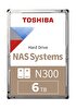 Toshiba N300 HDWG460UZSVA 6 TB 7200 Rpm 256 MB Sata3 3.5" Nas Harddisk