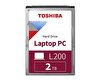 Toshiba L200 HDWL120UZSVA 2 TB 128 MB Cache 5400 Rpm Sata3 2.5" Harddisk