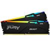 Kingston Fury Beast KF560C40BBAK2-16 16 GB (2x8 GB) RGB DDR5 6000 MHz RAM
