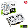 Asus Dual GeForce RTX 3060 White OC Dual-RTX3060-O8G-WHITE 8 GB 128 Bit GDDR6 DX12 Gaming Ekran Kartı