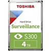 Toshiba S300 HDWT840UZSVA 4 TB 256 MB 5400 Rpm 3.5" Harddisk