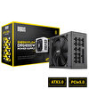 Dragos Energyflow DRG1000W 140 MM Fan 1000 W 80+ Gold PCIe Gen 5.0 ATX 3.0 Full Modüler PSU Siyah Güç Kaynağı