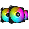 Asus TUF Gaming TF120 120 MM ARGB Siyah Fan 3 Adet