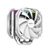 DeepCool AS500 Plus WH RGB 140 MM Intel 1700P-AMD Uyumlu Beyaz Hava Soğutucu