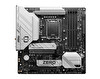 MSI B760M Project Zero Intel LGA1700 DDR5 7800+(OC) MHz MATx Anakart