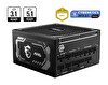 MSI PSU MAG A1250GL PCIE5 1250 W 80+ Gold Tam Modüler Güç Kaynağı