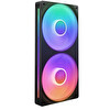 Nzxt F240 RGB 2'li Siyah 240 mm Fan RF-U24HF-B1