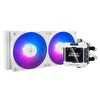 Thermalright Frozen Warframe 240 White ARGB 240 MM Intel-AMD Uyumlu Beyaz İşlemci Sıvı Soğutucu