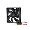 Hadron HDX1510 8 CM 4 Pin Kasa Fanı Siyah