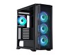 Frisby CX-500 750W 80+ Bronze 4xARGB Fan Mid Tower Siyah Mesh Oyuncu Bilgisayar Kasası