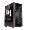 Fazeon F9 650W 80+ Bronze Tempered Glass Mesh 4x RGB Fanlı USB 3.0 E-ATX Bilgisayar Kasası