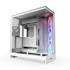 Nzxt H Series H9 Flow RGB+ CM-H92FW-P1 Beyaz ATX Mid Tower Gaming (Oyuncu) Kasa