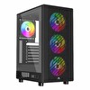 Power Boost PB-A600B 600W 80+ USB 3.2 LED ATX Mid Tower Siyah Kasa