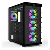 Power Boost PB-GR222BB USB 3.2 RGB ATX Mid Tower Siyah Kasa