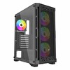 Power Boost PB-PS7840B 600W USB 3.2 LED ATX Mid Tower Siyah Kasa