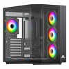 Power Boost PB-A4375B 750W 80+ Bronz USB 3.2 ARGB ATX Mid Tower Siyah Kasa