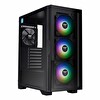 Thermaltake Versa T25 650W 80+ USB 3.2 ARGB ATX Mid Tower Siyah Kasa