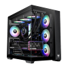 Thermaltake View 380 CA-3Z2-85M1WE-00 850W 80+ Gold ARGB USB 3.2 Siyah ATX Mid Tower Bilgisayar Kasası
