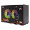 Aigo AI240 ARGB 240 MM AM5 1700P Siyah İşlemci Sıvı Soğutucu