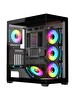 Frisby Dominator 650W 80+ 7X120MM ARGB Fan Mid Tower ATX Siyah Gaming Oyuncu Kasa